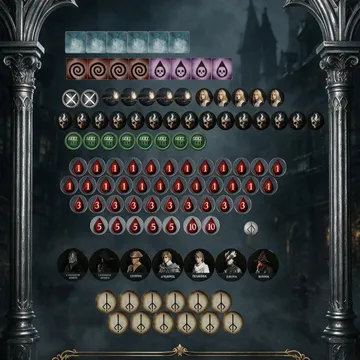 Акриловые жетоны «Bloodborn»