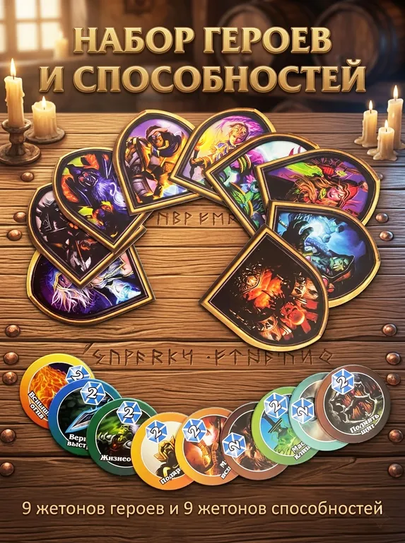 Набор героев и способностей Hearthstone — фото 4