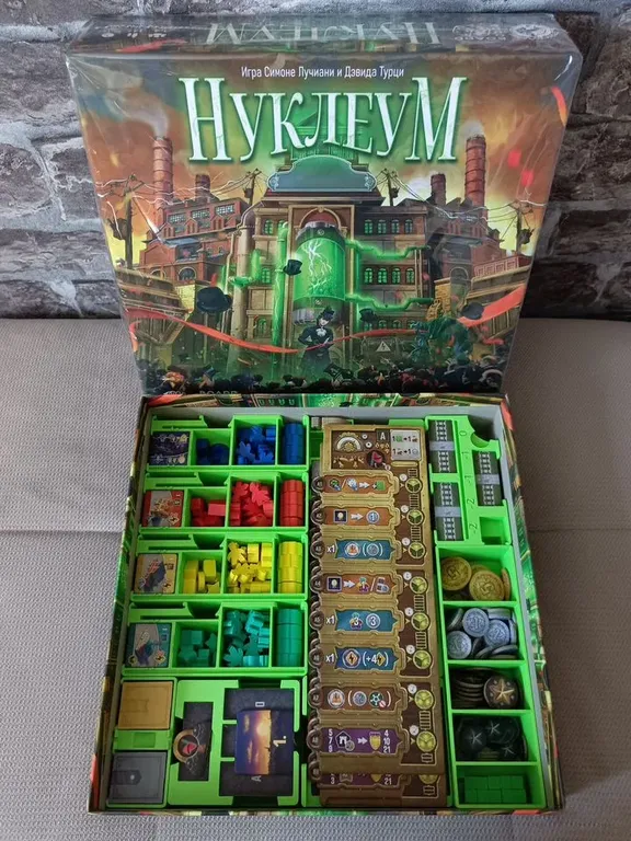 Органайзер для игры «Нуклеум» + 40 протекторов — фото 8