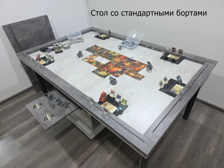 Стол для настольных игр со вкладышами (складной) — фото 1