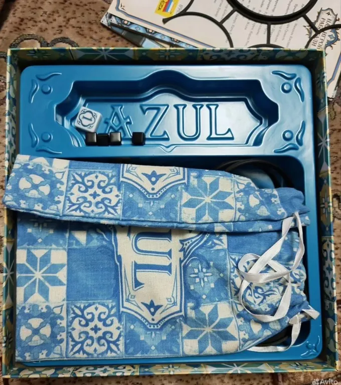 Игровое поле и планшет игрока настольной игры AZUL — фото 5