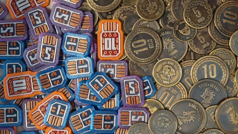 Металл для подземелья, пластик для космоса: как мы разработали компоненты для Clank!